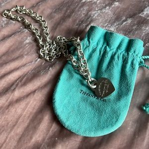 Tiffany & Co. Heart Toggle Necklace